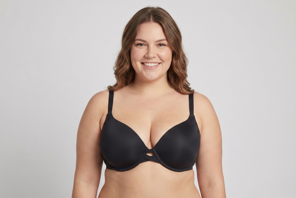 MONICA & ME 3/4 cup fabric bra for fuller-bust rotation